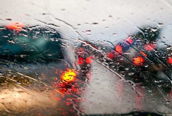 How to drive safely in heavy rain