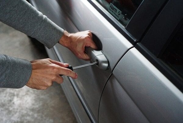 Car theft in the UK (Northern Ireland) keyless cars