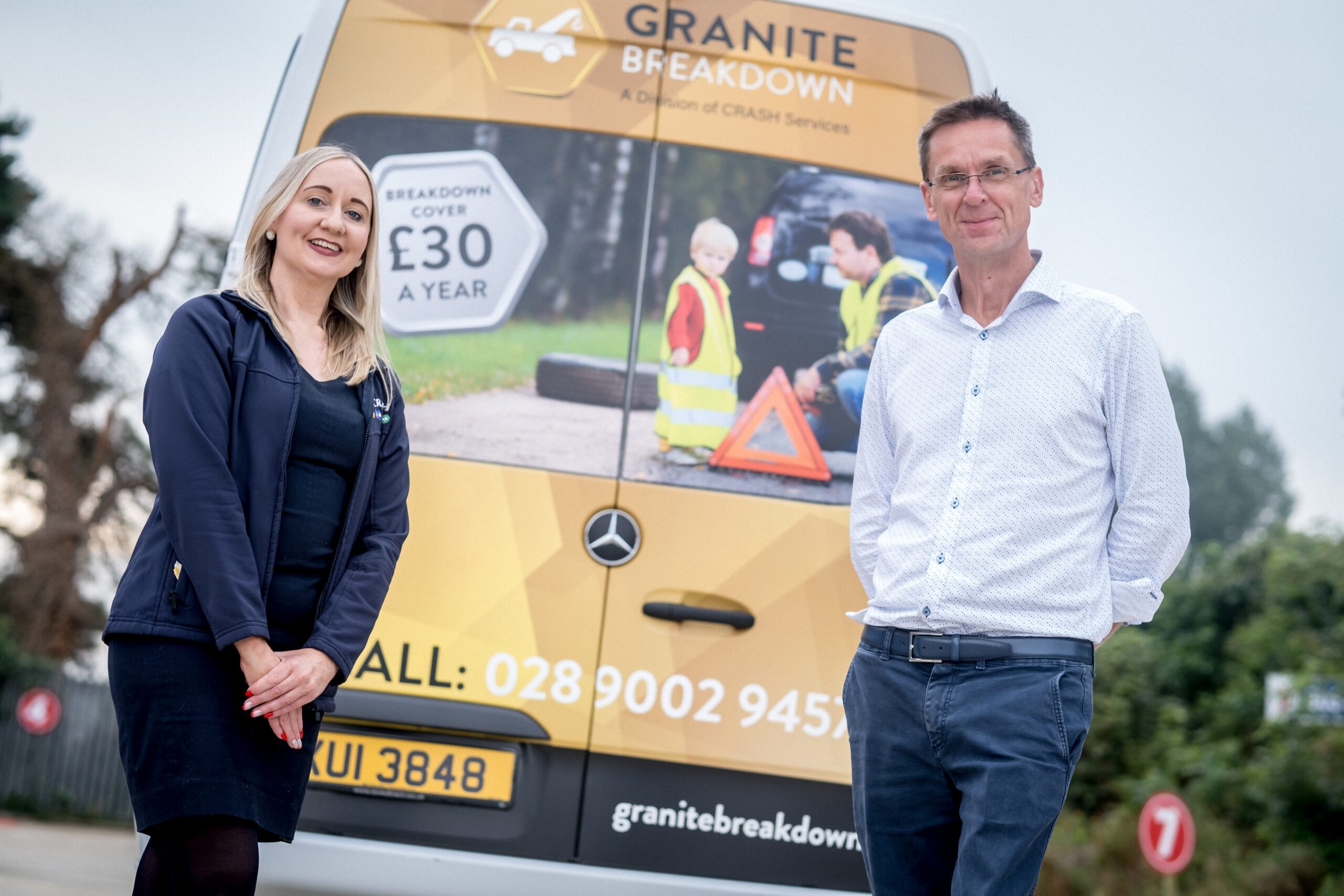 Granite Breakdown team up with Airpoter bus company in Derry